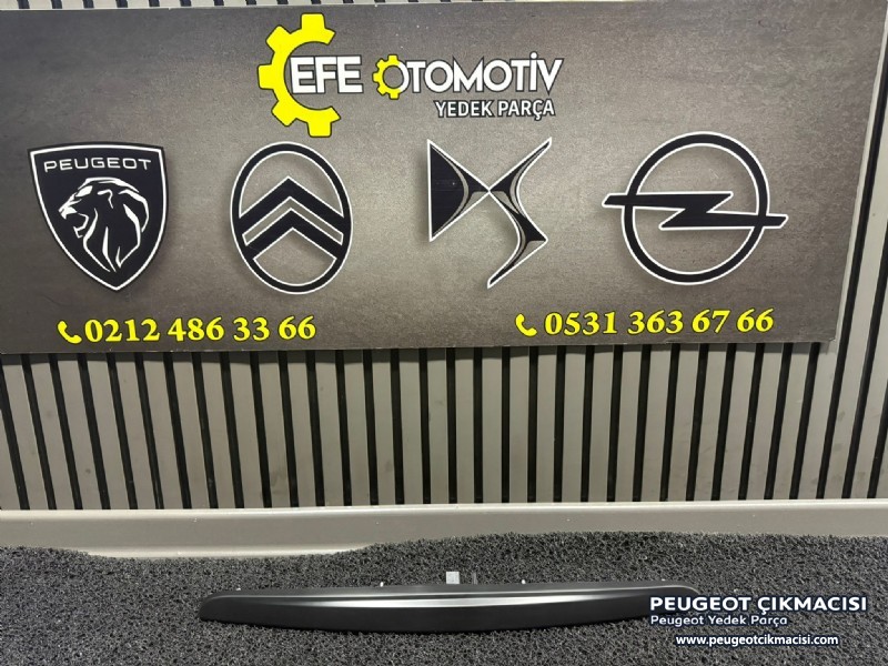 CİTROEN C3 BAGAJ PLAKA ÇITASI 