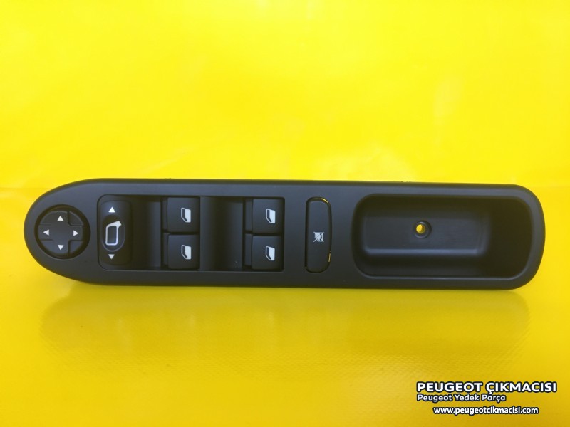 PEUGEOT 207 SOL CAM DÜĞMESİ DÖRTLÜ 