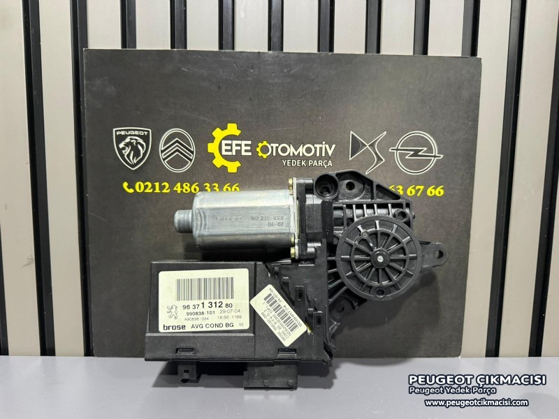 PEUGEOT 307 SOL ÖN CAM MOTORU VE BEYNİ