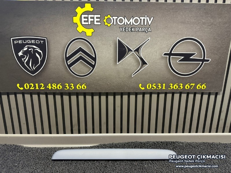 PEUGEOT PARTNER BAGAJ PLAKA ÇITASI ÇİFT BAGAJ 
