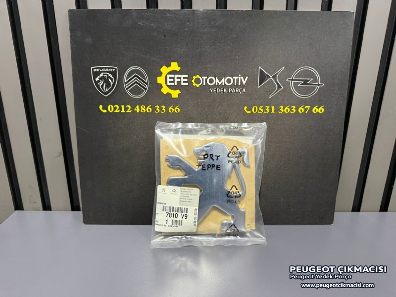 PEUGEOT PARTNER TEPEE ARKA BAGAJ ARMASI 7810V9