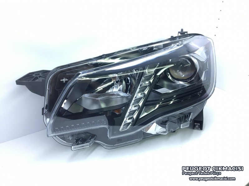 PEUGEOT RİFTER SOL ÖN FAR MERCEKLİ LEDLİ 